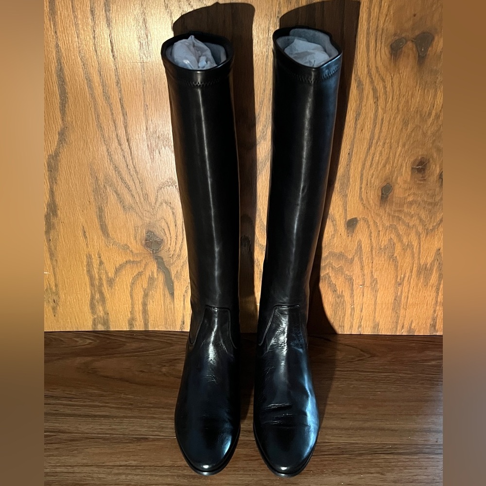 Cole Haan- CARLA TALL.FLAT.BOOT/ Black/ Size 9B